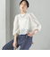 〈手洗い可能〉Broche スクエア レース 2WAY ブラウス