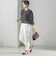 〈手洗い可能〉Broche スクエア レース 2WAY ブラウス