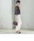 〈手洗い可能〉Broche スクエア レース 2WAY ブラウス