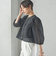 〈手洗い可能〉Broche スクエア レース 2WAY ブラウス
