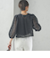 〈手洗い可能〉Broche スクエア レース 2WAY ブラウス