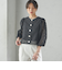 〈手洗い可能〉Broche スクエア レース 2WAY ブラウス