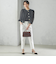 〈手洗い可能〉Broche スクエア レース 2WAY ブラウス