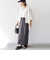 〈手洗い可能〉麻調 メッシュ 半袖 ビッグ シャツ