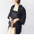〈手洗い可能〉麻調 メッシュ 半袖 ビッグ シャツ