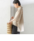 〈手洗い可能〉麻調 メッシュ 半袖 ビッグ シャツ