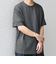 【WEB限定】SHIPS any: リネンライク メランジ 鹿の子 フェイク レイヤード Tシャツ◇