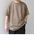 【WEB限定】SHIPS any: リネンライク メランジ 鹿の子 フェイク レイヤード Tシャツ◇