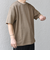 【WEB限定】SHIPS any: リネンライク メランジ 鹿の子 フェイク レイヤード Tシャツ◇