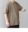 【WEB限定】SHIPS any: リネンライク メランジ 鹿の子 フェイク レイヤード Tシャツ◇
