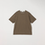 【WEB限定】SHIPS any: リネンライク メランジ 鹿の子 フェイク レイヤード Tシャツ◇