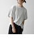 SHIPS any:〈洗濯機可能〉ワッフル ワイド コクーン ドルマン TEE