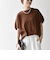 SHIPS any:〈洗濯機可能〉ワッフル ワイド コクーン ドルマン TEE