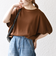SHIPS any:〈洗濯機可能〉ワッフル ワイド コクーン ドルマン TEE