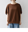 SHIPS any:〈洗濯機可能〉ワッフル ワイド コクーン ドルマン TEE