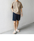 SHIPS any: 360° THE CIRCLE STRETCH ポケット Tシャツ(セットアップ対応)◇