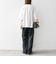 SHIPS any:〈接触冷感/汗染み防止加工/洗濯機可能〉ラウンドヘム クルー ビッグ TEE