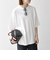 SHIPS any:〈接触冷感/汗染み防止加工/洗濯機可能〉ラウンドヘム クルー ビッグ TEE
