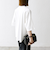 SHIPS any:〈接触冷感/汗染み防止加工/洗濯機可能〉ラウンドヘム クルー ビッグ TEE