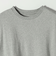 SHIPS any:〈接触冷感/汗染み防止加工/洗濯機可能〉ラウンドヘム クルー ビッグ TEE
