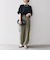 SHIPS any:〈接触冷感/汗染み防止加工/洗濯機可能〉ラウンドヘム クルー ビッグ TEE