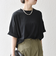 SHIPS any:〈接触冷感/汗染み防止加工/洗濯機可能〉ラウンドヘム クルー ビッグ TEE