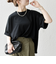 SHIPS any:〈接触冷感/汗染み防止加工/洗濯機可能〉ラウンドヘム クルー ビッグ TEE