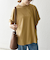 SHIPS any:〈接触冷感/汗染み防止加工/洗濯機可能〉ラウンドヘム クルー ビッグ TEE