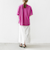 SHIPS any:〈接触冷感/汗染み防止加工/洗濯機可能〉ラウンドヘム クルー ビッグ TEE