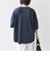 SHIPS any:〈接触冷感/汗染み防止加工/洗濯機可能〉ラウンドヘム クルー ビッグ TEE