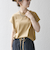 《一部追加予約》SHIPS any:〈接触冷感/汗染み防止加工/洗濯機可能〉ドロスト フレンチスリーブ TEE