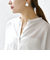 〈手洗い可能〉袖 ギャザー ドルマン ブラウス
