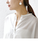 〈手洗い可能〉袖 ギャザー ドルマン ブラウス