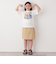 FRUIT OF THE LOOM: SESAME STREET プリント Tシャツ<KIDS>