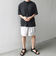 SHIPS any:〈洗濯機可能〉メッシュ ヘンリーネック ポケット Tシャツ◇
