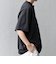SHIPS any:〈洗濯機可能〉メッシュ ヘンリーネック ポケット Tシャツ◇