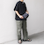 SHIPS any:〈洗濯機可能〉メッシュ ヘンリーネック ポケット Tシャツ◇