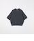 SHIPS any:〈手洗い可能〉リネンミックス ハイゲージ ニット スキッパー ポロシャツ◇