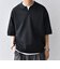 SHIPS any:〈手洗い可能〉リネンミックス ハイゲージ ニット スキッパー ポロシャツ◇