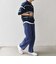 SHIPS any:〈手洗い可能〉リネンミックス ハイゲージ ニット スキッパー ポロシャツ◇