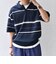 SHIPS any:〈手洗い可能〉リネンミックス ハイゲージ ニット スキッパー ポロシャツ◇