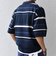 SHIPS any:〈手洗い可能〉リネンミックス ハイゲージ ニット スキッパー ポロシャツ◇