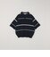 SHIPS any:〈手洗い可能〉リネンミックス ハイゲージ ニット スキッパー ポロシャツ◇
