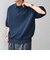 SHIPS any:〈手洗い可能〉リネンミックス ハイゲージ ニット スキッパー ポロシャツ◇