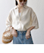 SHIPS any:〈洗濯機可能〉ミニ チェック レギュラーカラー シアー シャツ◇