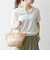 SHIPS any:〈接触冷感/手洗い可能〉ビジュー ヘンリーネック ニット プルオーバー