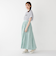 SHIPS Colors:〈手洗い可能〉キュプラ コットン ギャザー スカート