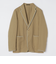 【SHIPS別注】CARUSO: リネン パイピング ジャケット