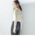 〈手洗い可能〉ストレッチ チュール ロング スリーブ TEE