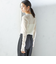 〈手洗い可能〉ストレッチ チュール ロング スリーブ TEE